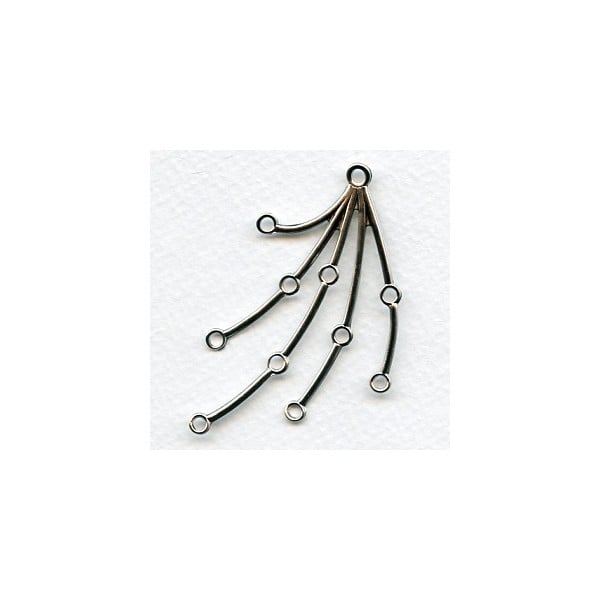 ^Dramatic Sprays for Pearls or Crystals Silver Plated (3)