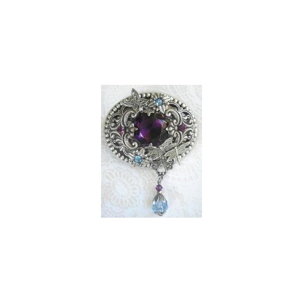 Open Back Turtle Style Settings 25mm Oxidized Silver (3) - Image 3