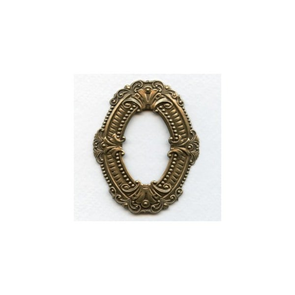 Elegant Framework Oxidized Brass 70mm (1)