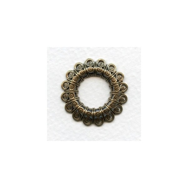 Filigree Raised Frame Button Mount 29mm (1)