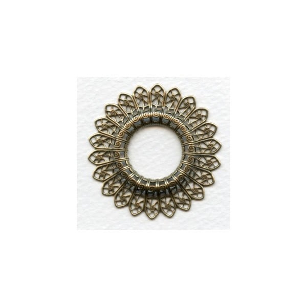 Filigree Raised Frame Button Mount 44mm (1)