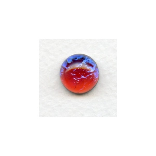 Dragon Breath Mexican Opal Glass Cabochon 13mm (1)