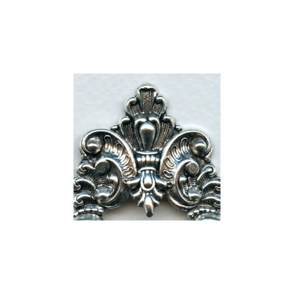 Large Framework Old World Details Oxidized Silver (1) - Image 2