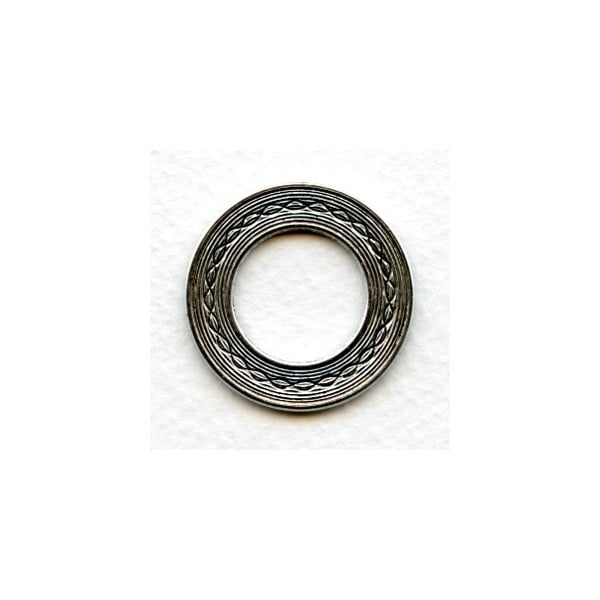 ^Link Detail Porthole Settings Oxidized Silver 29mm (2)