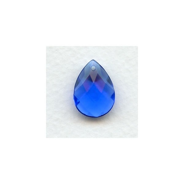 Briolette Sapphire Brilliant Pear Shape 18x13mm