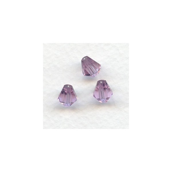 Alexandrite Bell Shape Faceted Glass Beads 8x7mm