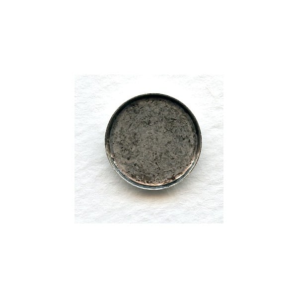 Bezel Settings Oxidized Silver 15mm Low Wall (12)