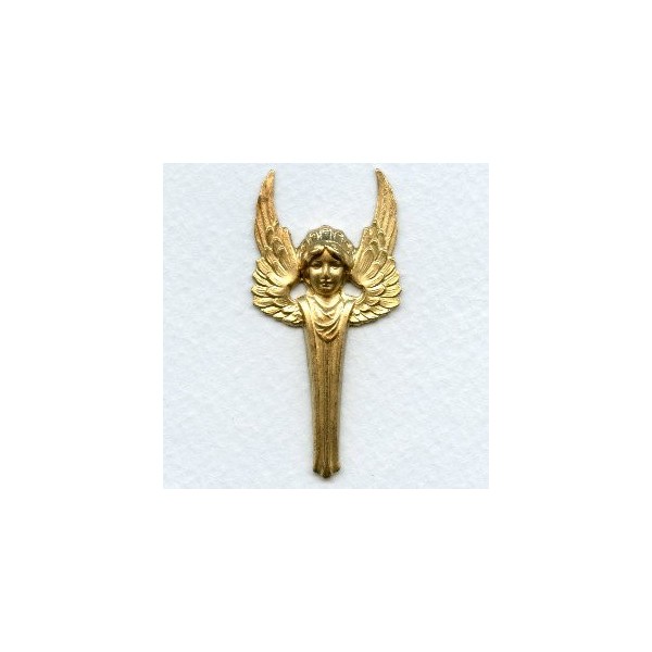 Guardian Angel Design Raw Brass 51mm