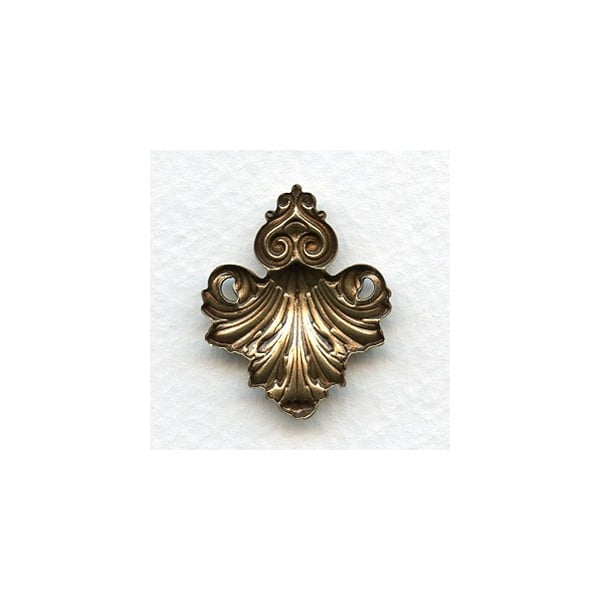 Embellishment Connectors Oxidized Brass (4) - Image 2
