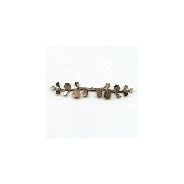 Floral Vine Border Swag Oxidized Silver 64mm (1) - Image 2
