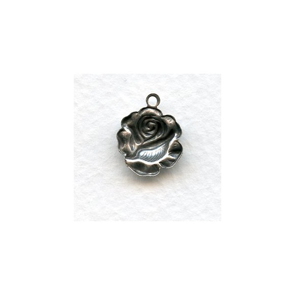 The Rose Pendants Oxidized Silver (6) - Image 2
