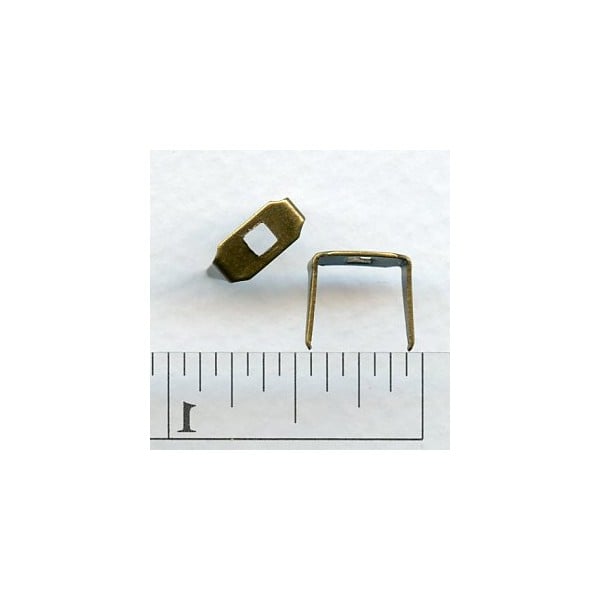 Staples Connectors Bails Oxidized Brass