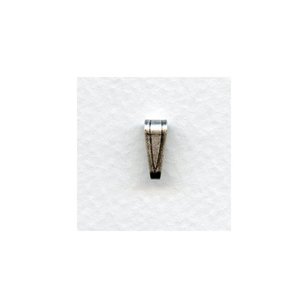 Large Bails Oxidized Silver Easy To Use 10mm (12)