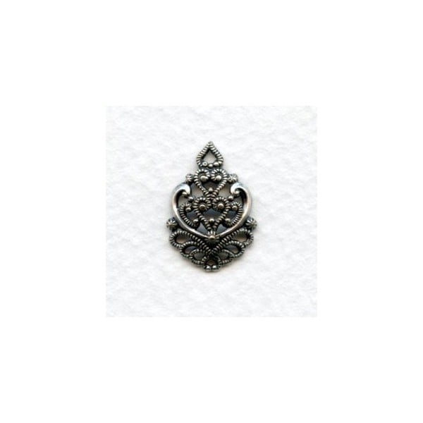 Filigree Connectors Oxidized Silver Function and Beauty (2)