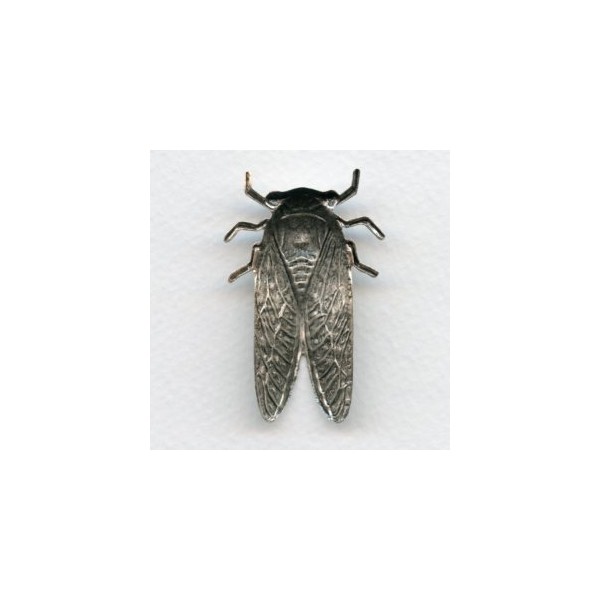 Cicada Bug of Summer Oxidized Silver 49mm (1) - Image 2