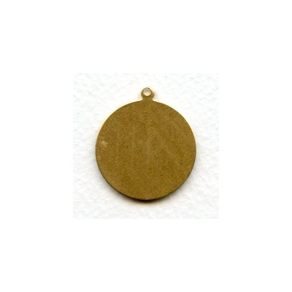 Amour French Charms Raw Brass 26mm (3) - Image 2