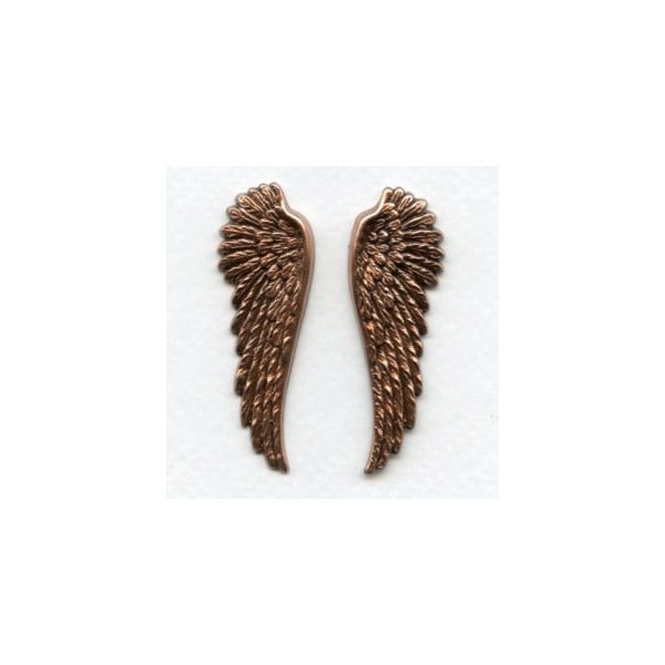 Spectacular Wings Oxidized Copper 52mm Tall (1 Set)
