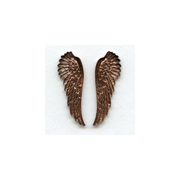 Spectacular Wings Oxidized Copper 52mm Tall (1 Set) - Image 2