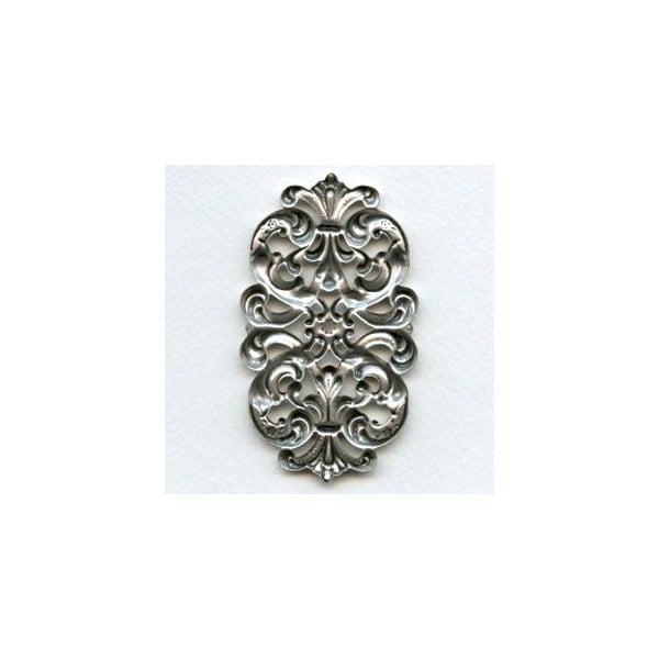 Elegant Dramatic Stamping Oxidized Silver (1) - Image 3