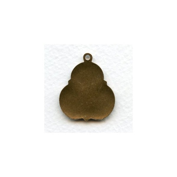 Saint Medal Oxidized Brass Land Air Sea 30mm (1) - Image 2