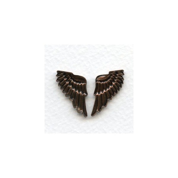 These Wings Look Real! Oxidized Copper (6 sets) - Image 2