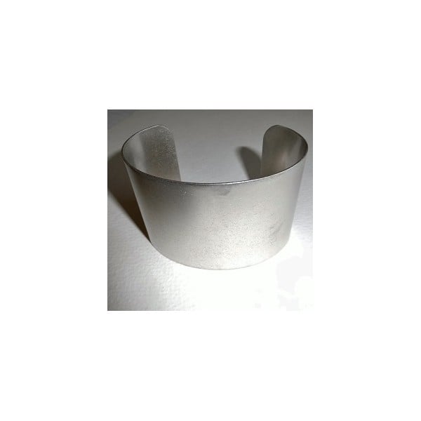 Men's Wide Cuff Oxidized Silver 49mm (1)