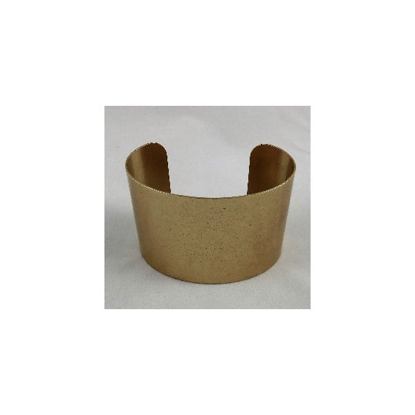 Men's Wide Cuff Oxidized Brass 49mm (1)