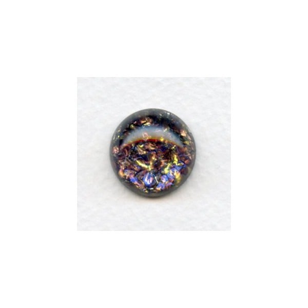 Amethyst Glass Opal Cabochon 18mm (1)