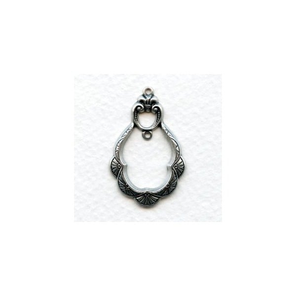 Focal Point Hoops 35mm Oxidized Silver (6)