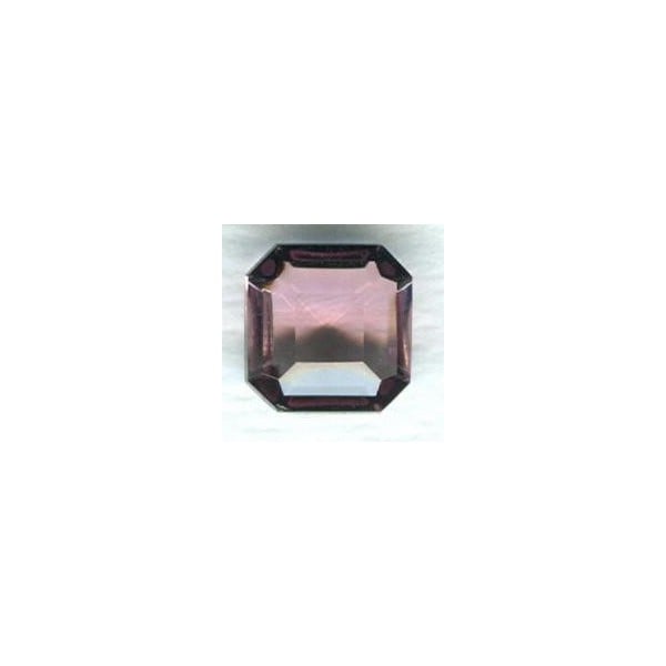 ^Light Amethyst Glass Square Octagon Stones 8x8mm