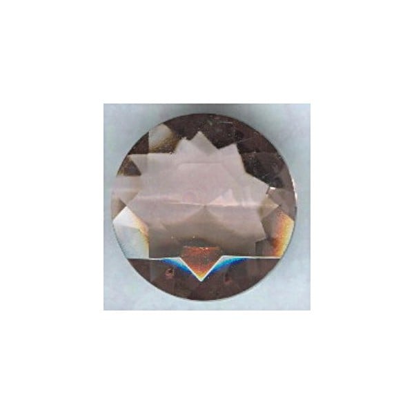 ^Light Amethyst Glass Round 25mm Unfoiled Jewelry Stone (1)