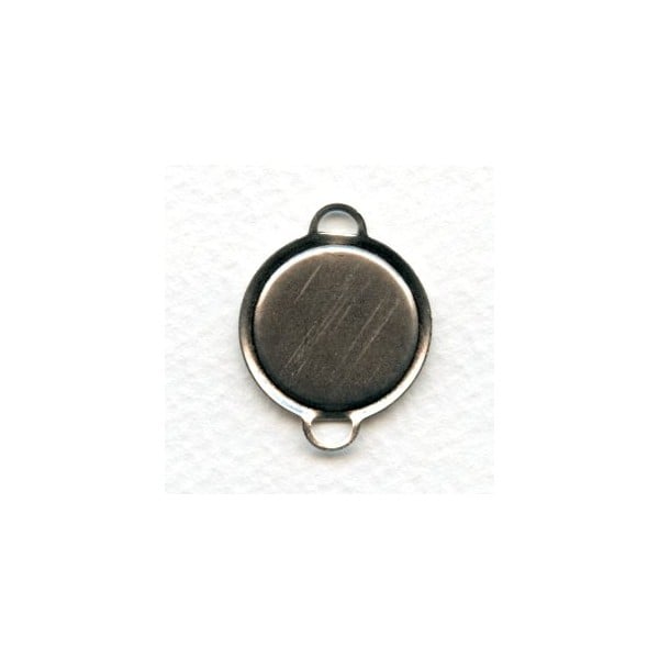 ^Individual Settings 18mm Oxidized Silver (6) - Image 2