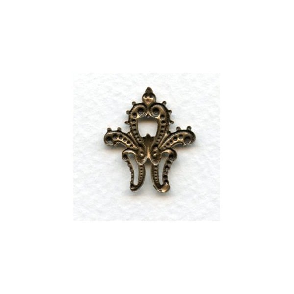 Ornamental Accent Corner 24mm Oxidized Brass (6) - Image 3
