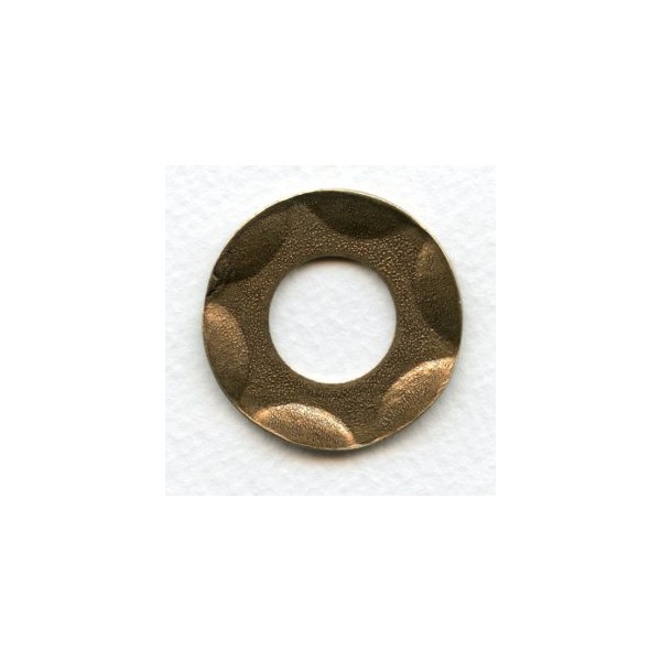Art Deco Style Porthole Setting Oxidized Brass 35mm (1) - Image 2