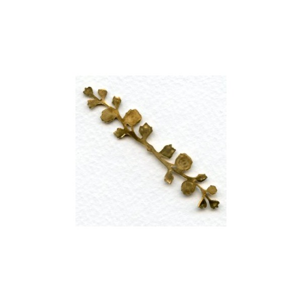 Floral Vine Border Swag Raw Brass 64mm (1) - Image 2