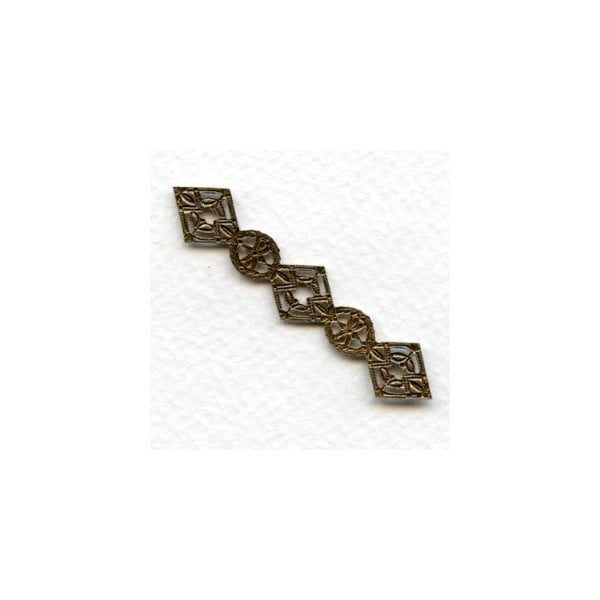 Elegant Borders Oxidized Brass 53x11mm (3) - Image 2