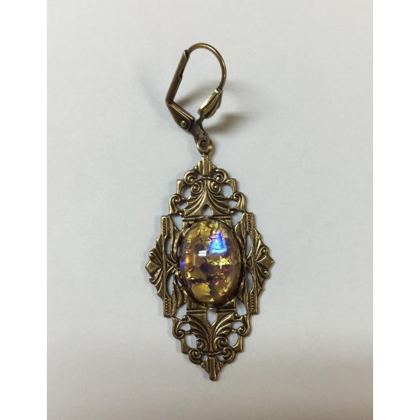 Intricate Plaque Stamping Oxidized Brass 41mm (1) - Image 5