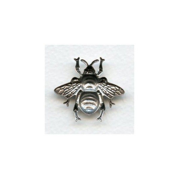 Bumblebee Stampings 31mm Oxidized Silver (3) - Image 2