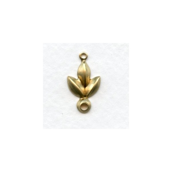 Cluster Settings 20x11mm Raw Brass (12) - Image 2