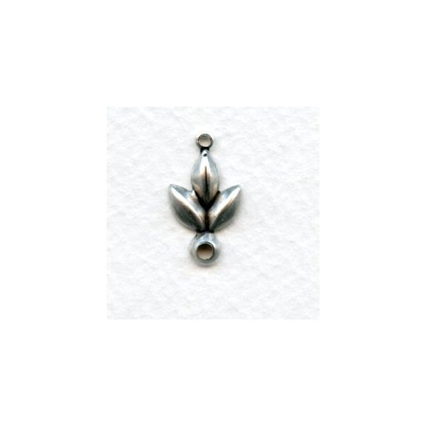 Cluster Settings 20x11mm Oxidized Silver (6) - Image 2