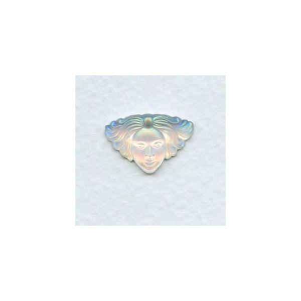Crystal Face Jewelry Stone Matte Crystal AB (1)