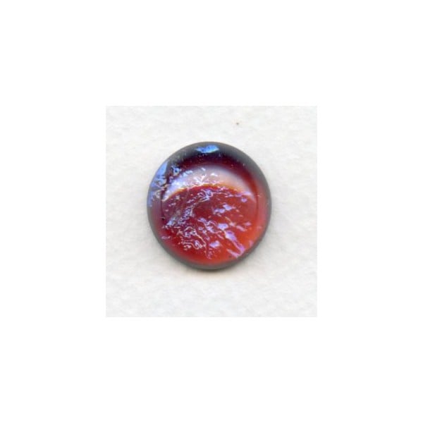 Dragons Breath Mexican Opal Glass Cabochon 18mm (1)