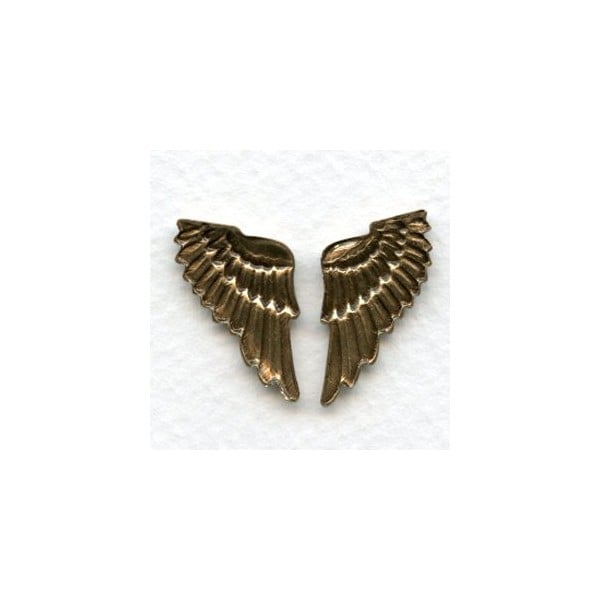 These Wings Look Real! Oxidized Brass (6 sets) - Image 2