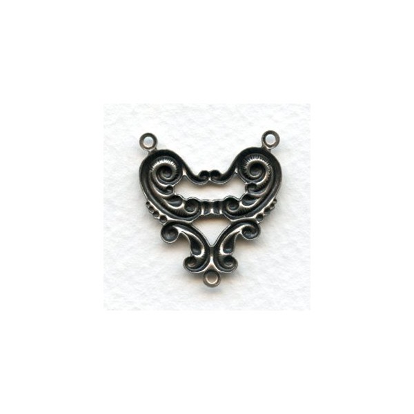 Fabulous Connectors Oxidized Silver 24mm (6) - Image 2