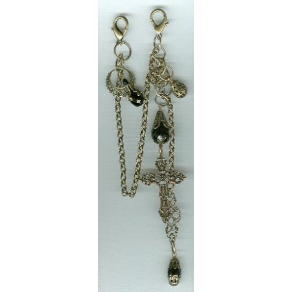 Large Lobster Claw Oxidized Brass 23mm Clasps (6) - Image 2