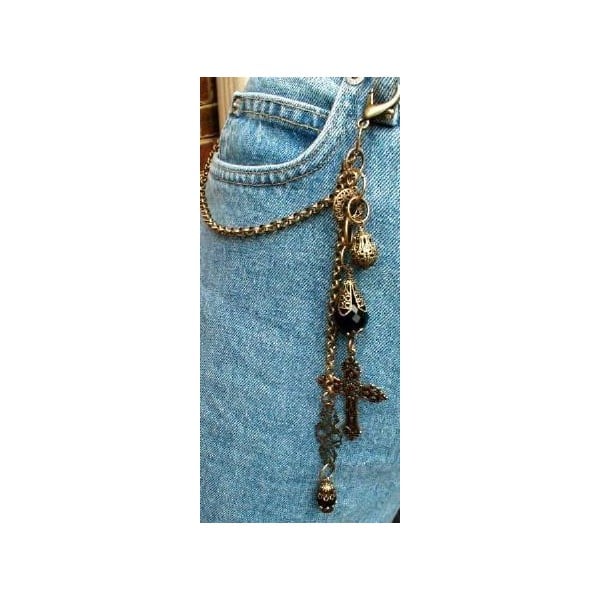 Large Lobster Claw Oxidized Brass 23mm Clasps (6) - Image 3