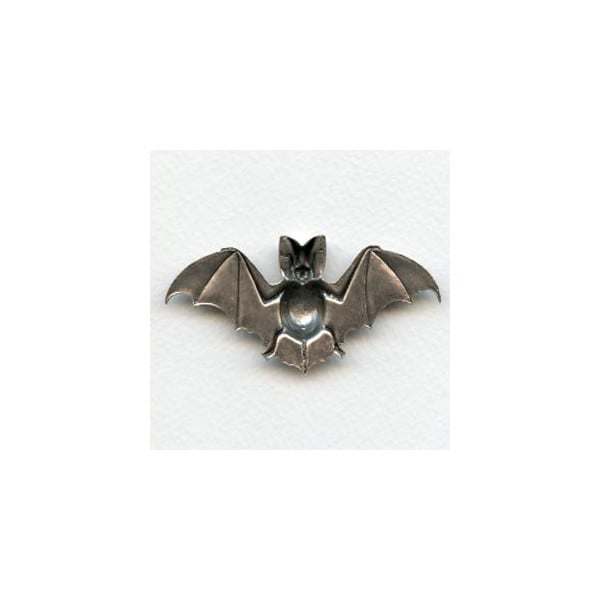 Fat Bat Stamping Oxidized Silver 71mm (1) - Image 2