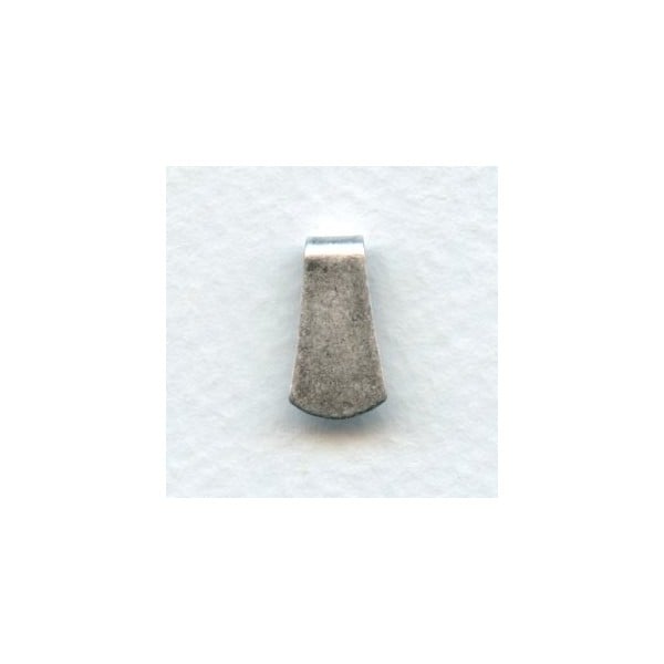 Folded Bail Findings Oxidized Silver 11mm (12) - Image 2