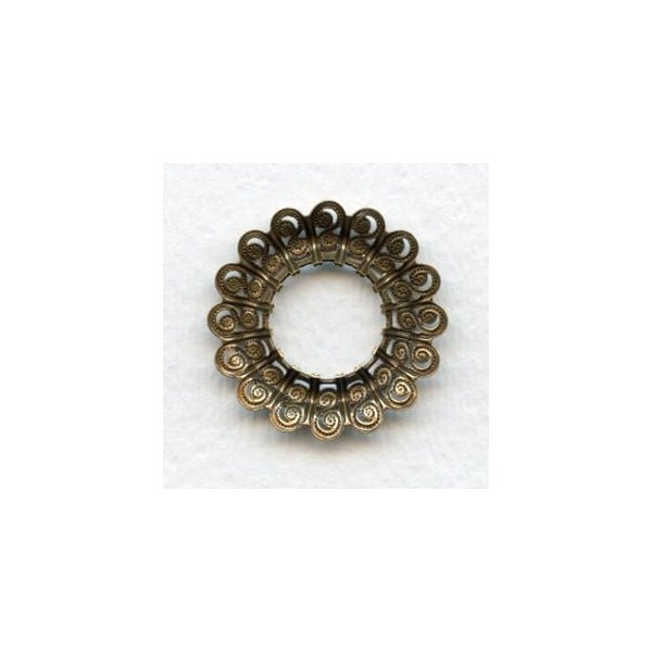 Filigree Raised Frame Button Mount 29mm (1) - Image 2