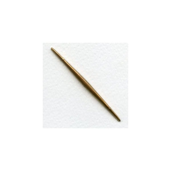 Long Thin Spikes Solid Brass Raw 70mm (3)